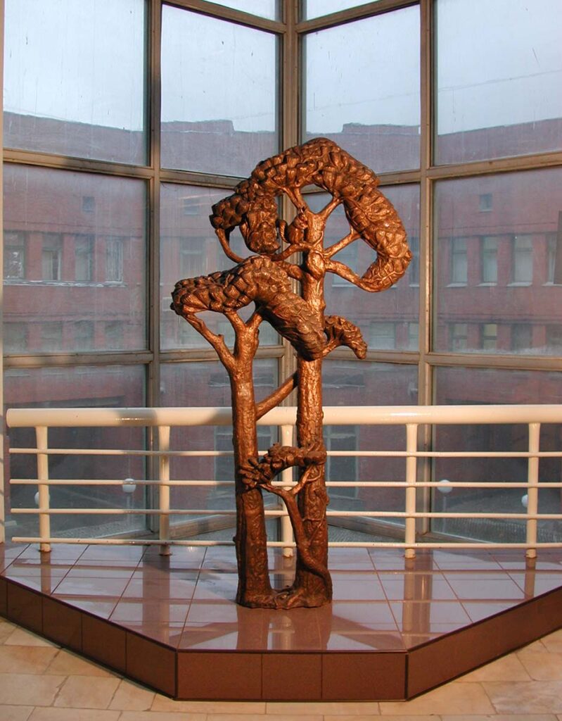 Скульптура Три сосны